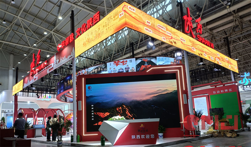 2023年武漢旅博會-陝西文化展館案例