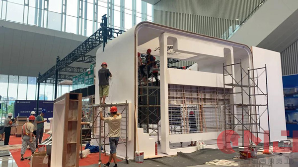 3天5個展位，交通運輸科技博覽會搭建工作順利完工！