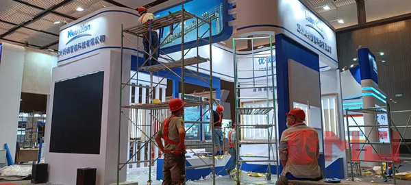 3天5個展位，交通運輸科技博覽會搭建工作順利完工！