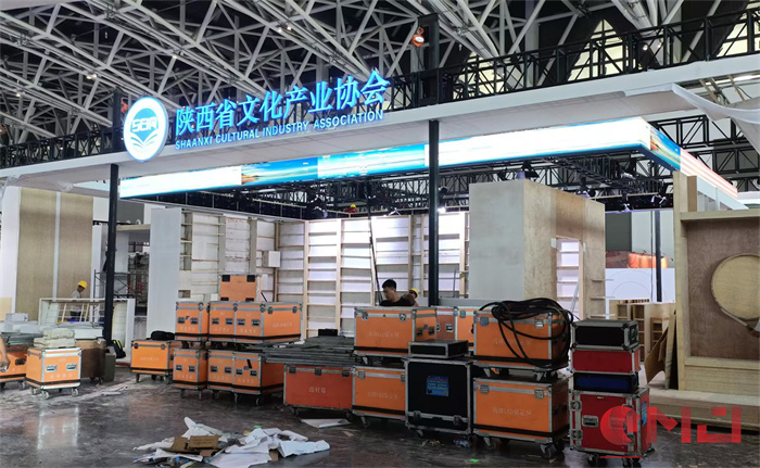  陝西省文化產業協會展位製作-第十屆中國西部文化產業博覽會