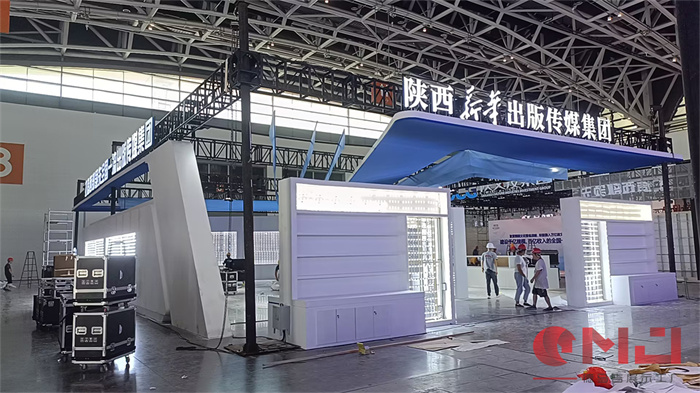 陝西新華出版傳媒集團展位製作-第十屆中國西部文化產業博覽會