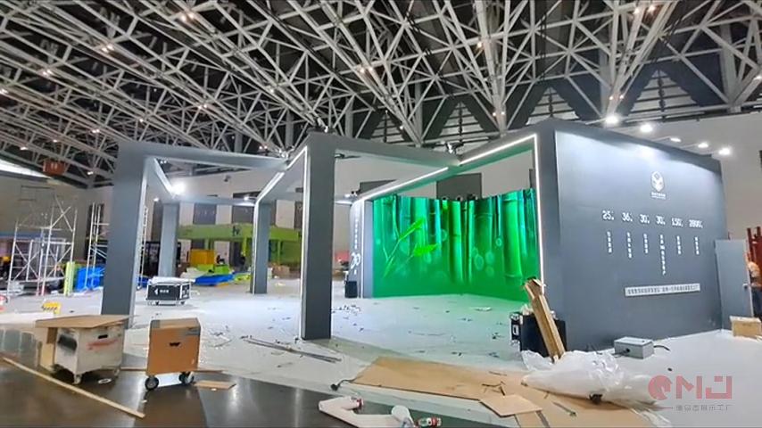  2023年西安設計周-精誠文化科技展位製作案例