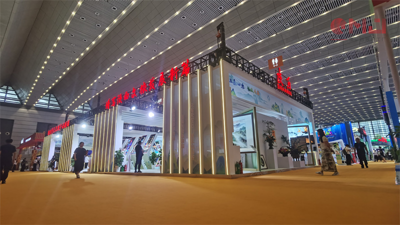 2024年旅博會-陝西展位搭建施工
